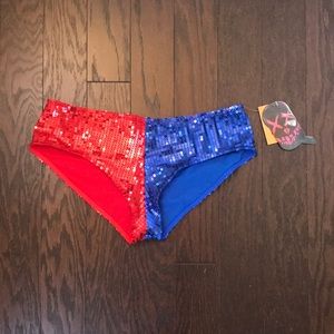 Harley Quinn Sequin Shorts
